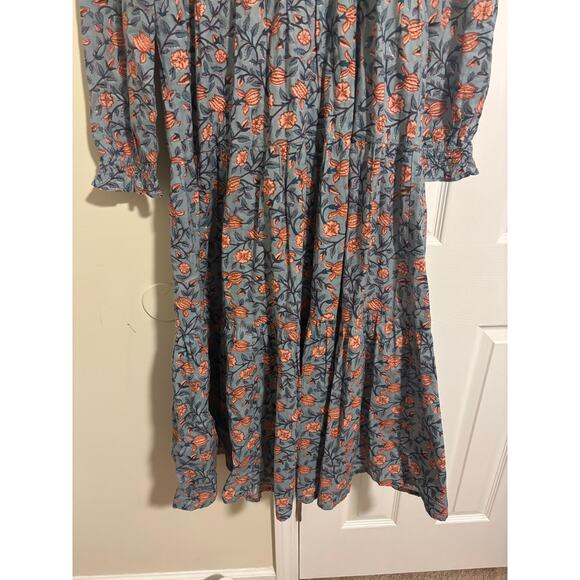 Madison Mathews sz XS floral maxi dress - Picture 3 of 11